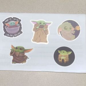 Baby Yoda Stickers Bundle